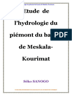 Rapport de Stage D'hydrologie