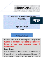 Justificacion de La Investigación