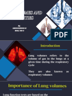 Lung Volumes and Capacities