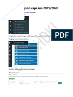 Pengerjaan capesun 2019