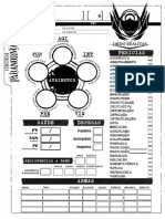 FICHA RPG ORDEM PARANORMAL (Antiga)