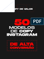 50 Modelos de Copy para Insta