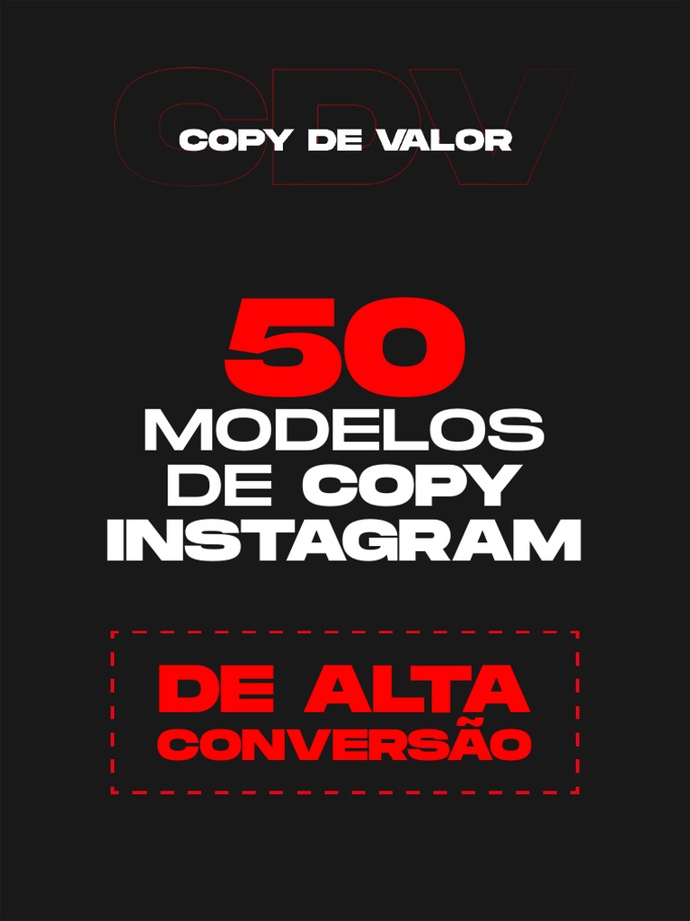 50 Modelos de Copy para Insta | PDF | Pensamento | Tempo