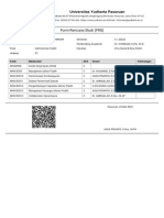 Form Rencana Studi (FRS) : Universitas Yudharta Pasuruan