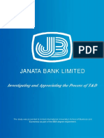 Internship Report On Janata Bank Limited