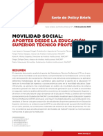 Policy Brief Movilidad Social INACAP