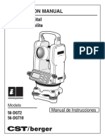 Manual Teodolito CST Berger dgt10 Esp