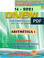 ONEM Aritmética 1 - 2004-2021