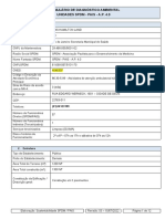 Formulário de Diagnóstico Ambiental - Unidades AP 4.0 - Rev.03