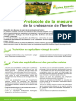 Protocole Mesure Croissance Herbe RMT Prairies 3090