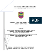 Spesifikasi Teknis Bidang Cipta Karya - Kawasan Cileueur Ciamis