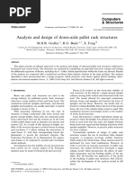 Analysis and Design of Down-Aisle Pallet Rack Structures