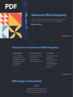 Advanced Web Designing