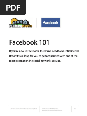 Buildingblocks Facebook 101