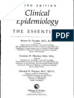 Clinical Epidemiology, Robert Fletcher