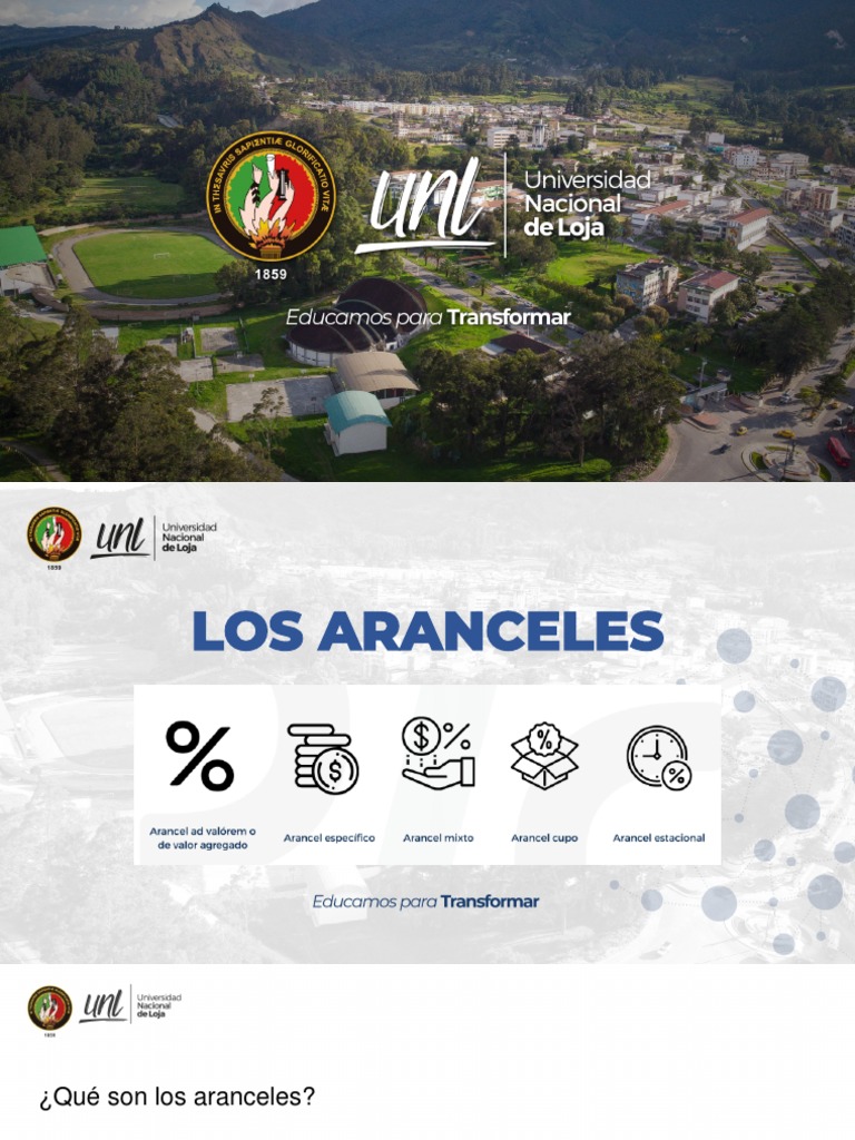 Aranceles en Ecuador: Definición y Tipos | PDF | Arancel | Business