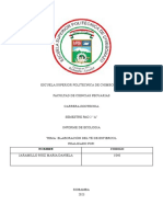 Informe Ecologia - Dani 2