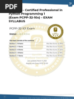 Python Syllabus 1