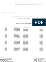 Anexo Rm. 264-2022-Minam - Texto Unico de Procedimientos Administrativos - Tupa Del Ministerio Del Ambiente - Minam PDF