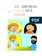 Un Angel Anuncia Que Jesus Va A Nacer