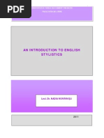 Download Nadia Morarasu - An Introduction to English Stylistics by akio18 SN65958385 doc pdf