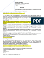 Exercício de Revisão - Gabarito