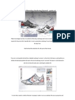 Footwear Photoshop Rendering Tutorial