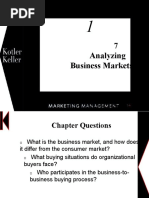 Chapter 7 Analyzing Business Markets