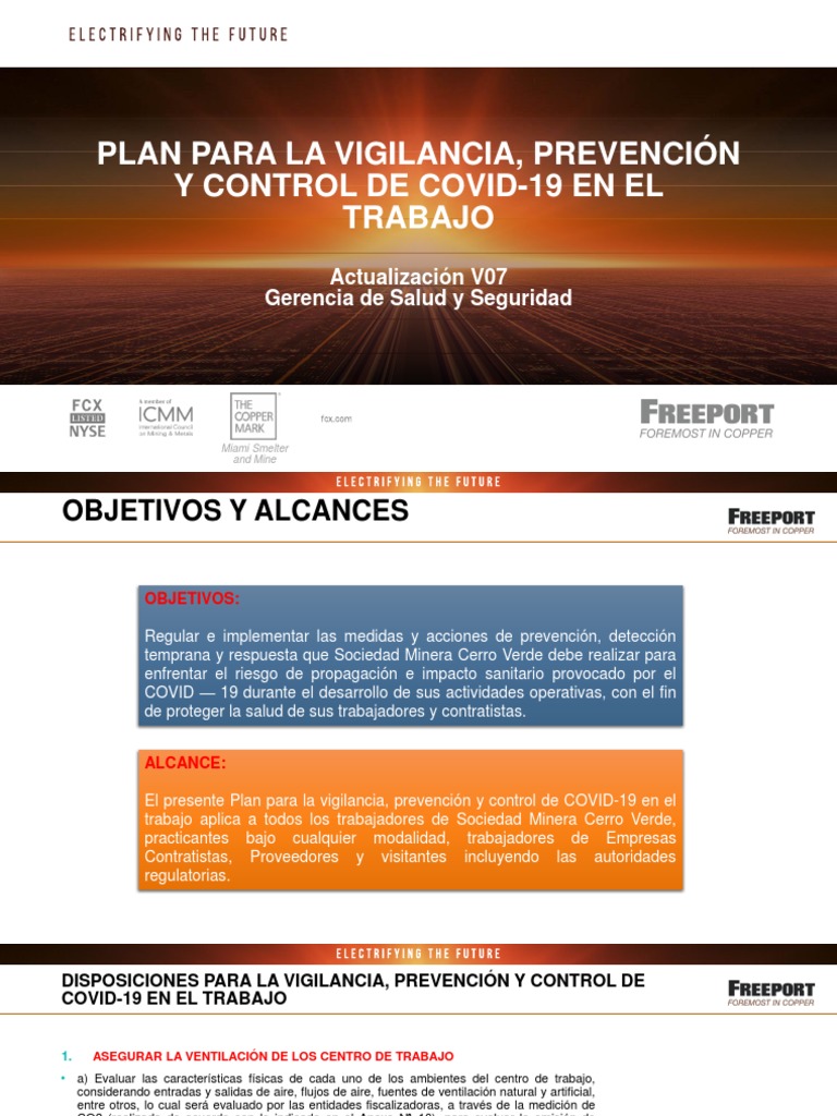 Plan para La Vigilancia, Prevencion y Control de COVID-19 | PDF ...