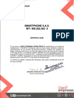 Certificado Laboral Smartphone