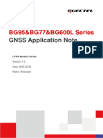 Quectel BG95BG77BG600L Series GNSS Application Note V1.3-1