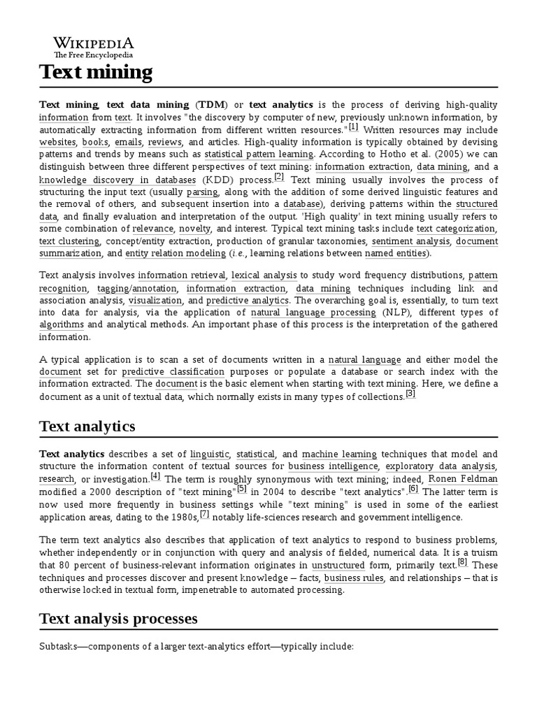 Text Mining Pdf