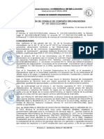 Resolución de Consejo de Comisión Organizadora #101-2023-Cco-Uniq