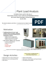 Electrical Plant Load Analysis