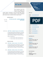 DESMA Resume Template