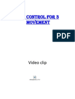 PLC Control For 3 Movement