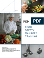 GSA FOH Food Safety Manager Training Manual 1