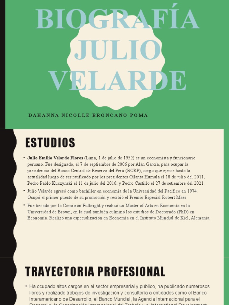 BIOGRAFÍA | PDF | Perú | Gobierno