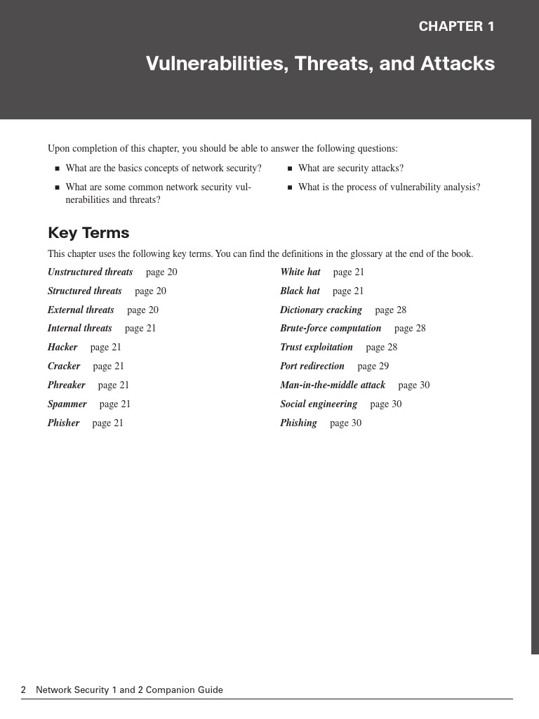 Understanding Network Security Threats | PDF | Computer Security | Security