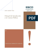 (Nuevas tendencias de la comunicación) José Cazorla Pérez - Manual de introducción a la ciencia política-Fundación Núcleo de ESCO (2008)