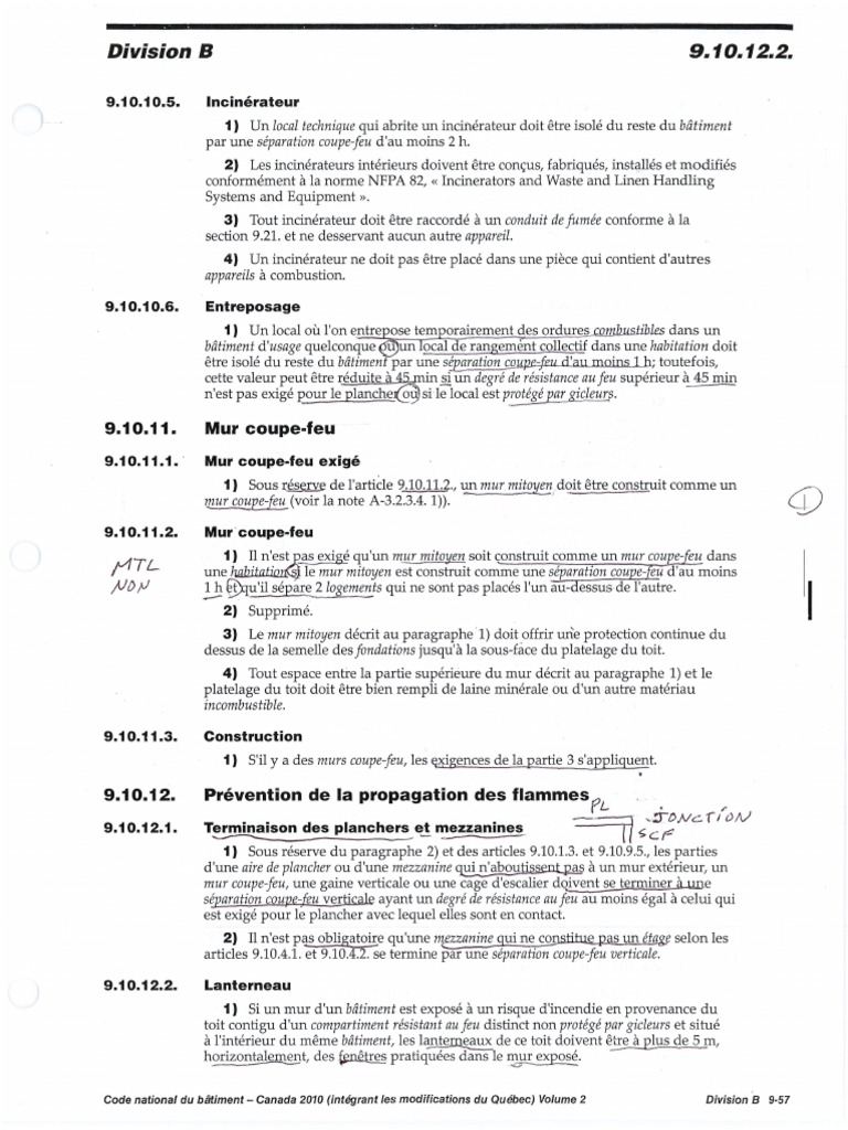 Code Et Annexe A Annotes Separation Spatiale 9.1214 Et 15 ...