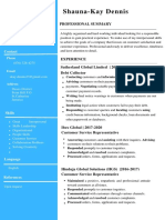Shauna-Kay Dennis Resume PDF