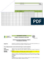 Programa de Auditoria