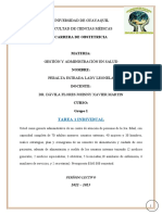 Plan y Cronograma de Un Semestre de Alimentacion y Cuidado de Adultos Mayores