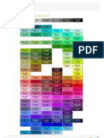 Tabela de Cores Seguras Da Web