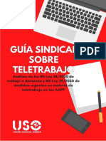 Sindicato Uso Teletrabajo Guia