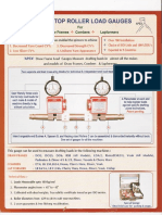 Catalogue of Apex Top Arm Roller Load Gauges