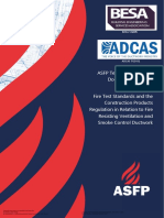 ASFP TGD 20 - Technical Guidance Document 20 Fire Test Standards and The Construction Products Regulation in Relation To Fire Resisting Ventilation and Smoke Control Ductwork