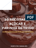 E-Book 10 Receitas 0% Açucar