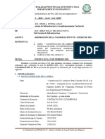 Informe #035-2021 - Aprobación de Valorización N°2 Contratista - Yuyapichis